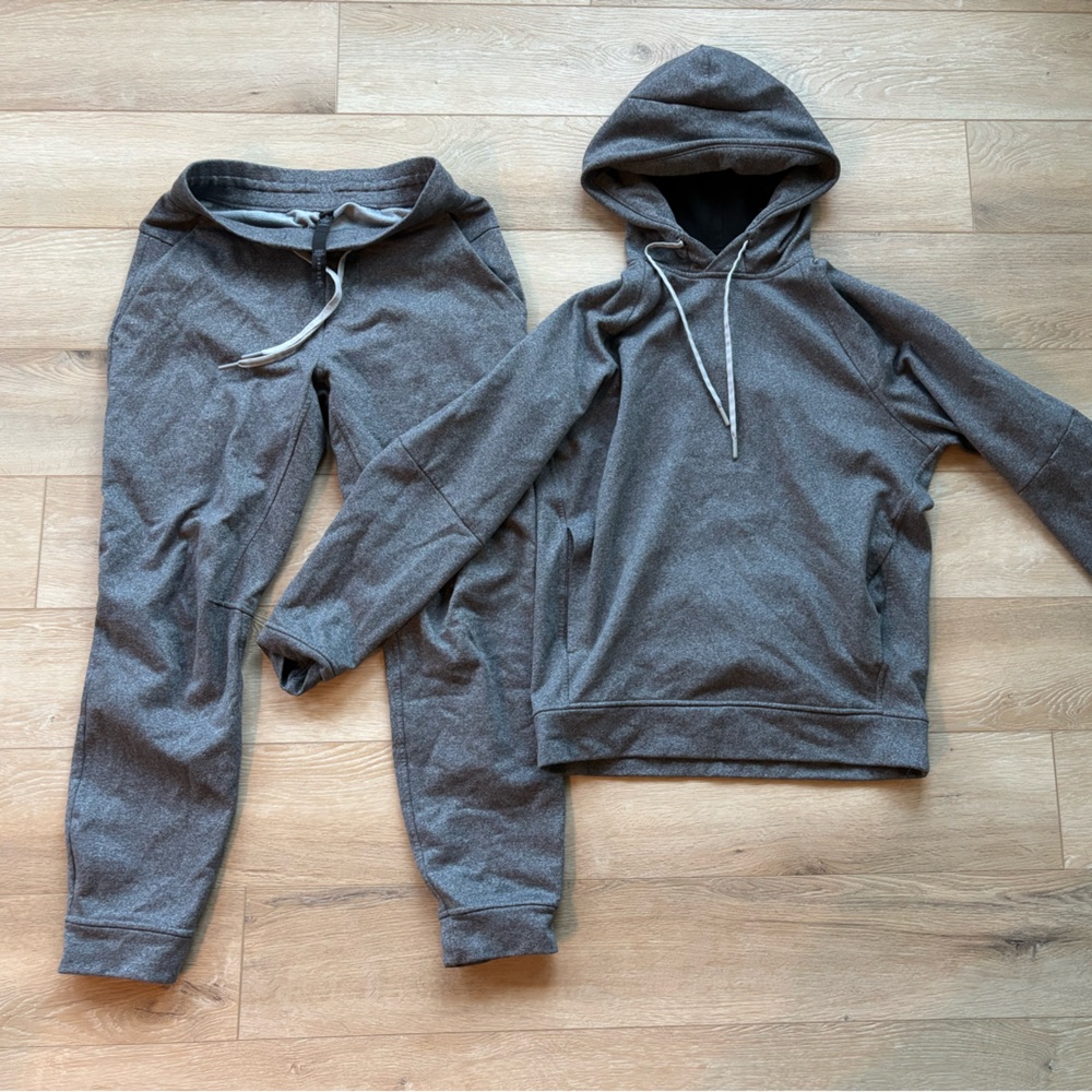 lululemon athletica Charcoal Gray Men's Sweater Set
